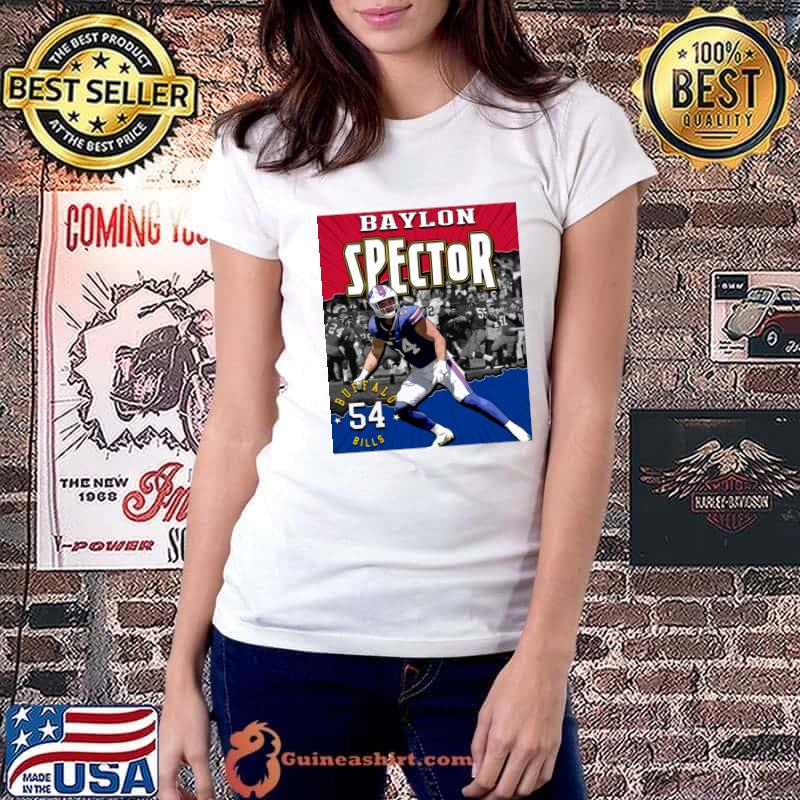 Baylon Spector American football linebacker for the Buffalo Bills T-Shirt