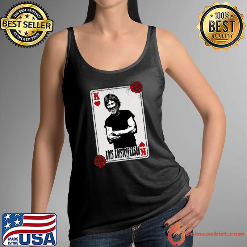 Best vintage Card Kris Kristofferson American retired country singer songwriter and actor T-Shirt