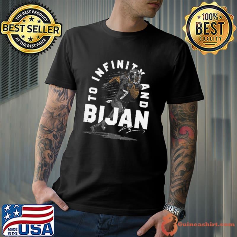 Bijan Robinson American football running back Atlanta To Infinity T-Shirt