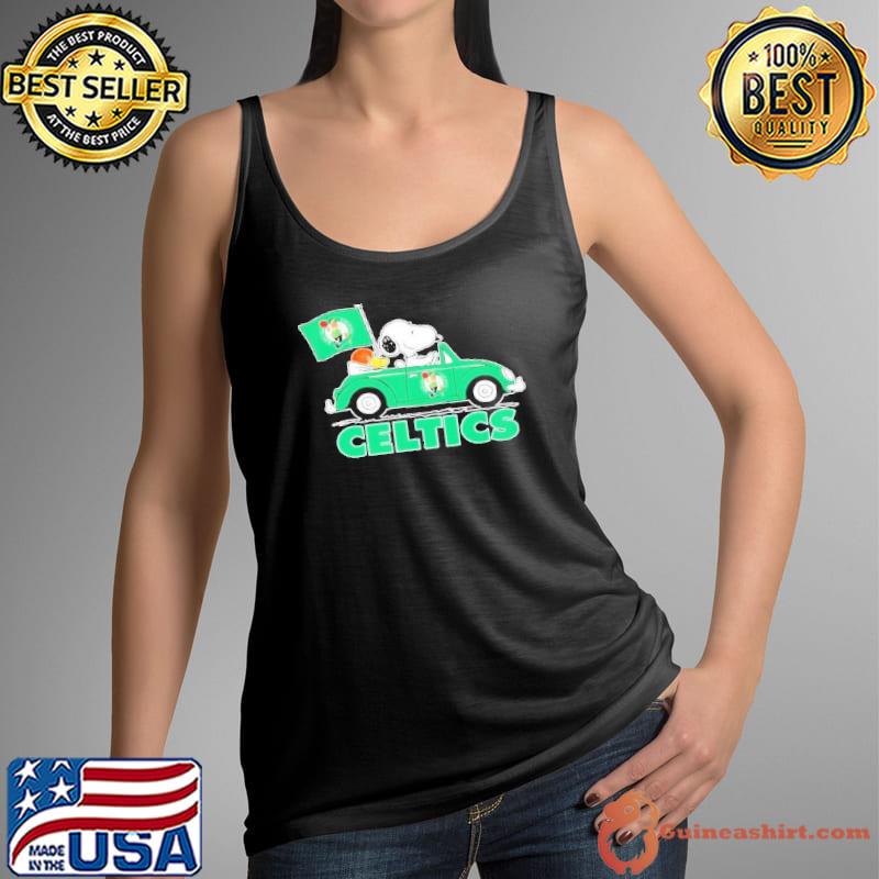 Boston Celtics The Fan Of Snoopy Peanuts Shirt Tank Top