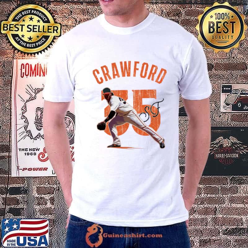 Brandon Crawford San Francisco Arch American professional baseball shortstop T-Shirt
