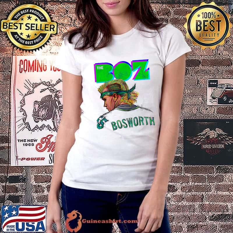 Brian Bosworth Seattle Neon American actor and former football linebacker T-Shirt