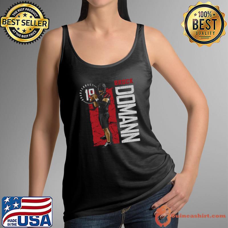 Brock Domann Football Louisville Cardinals Quarterback Vintage T-Shirt