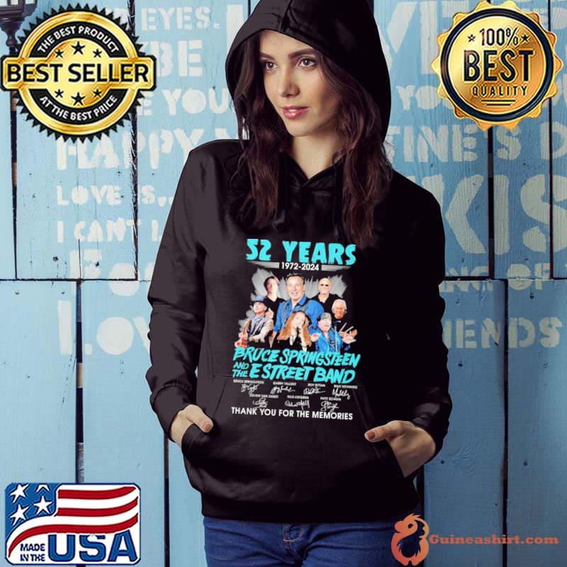 Bruce springsteen and the e street band thank you 52th anniversary 1972-2024 s Hoodie