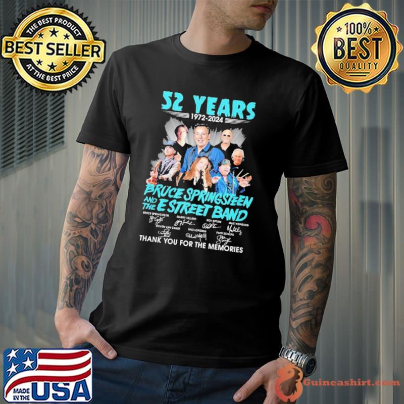 Bruce springsteen and the e street band thank you 52th anniversary 1972-2024 s Unisex