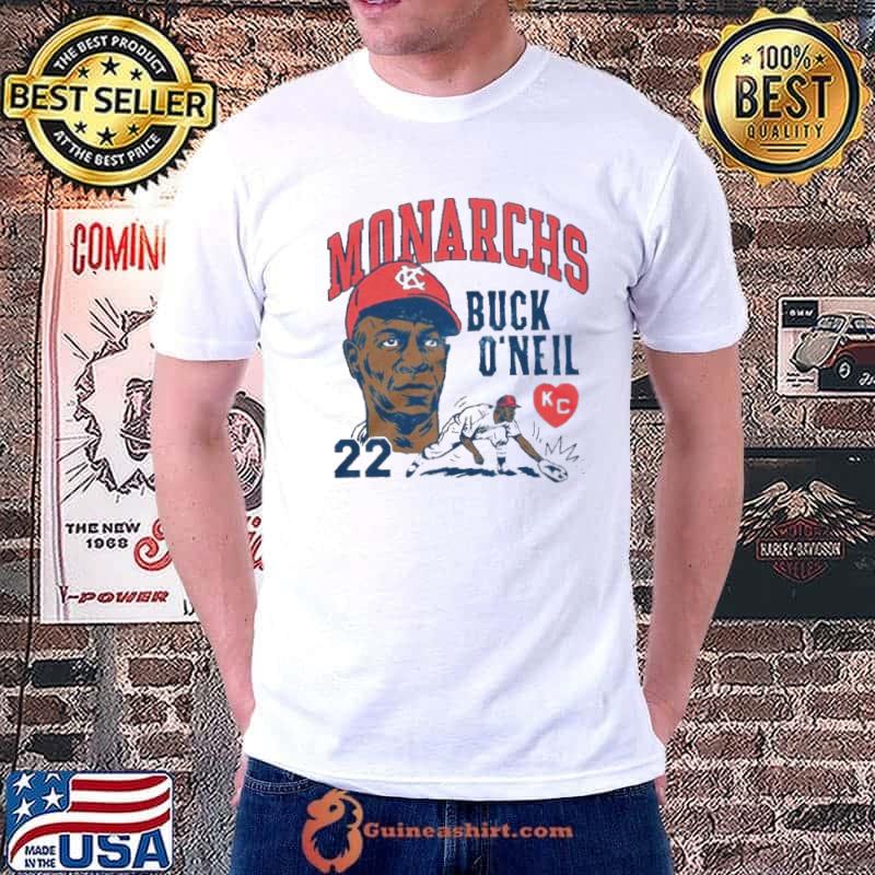 Buck O’Neil Kansas City Monarchs player legend shirt