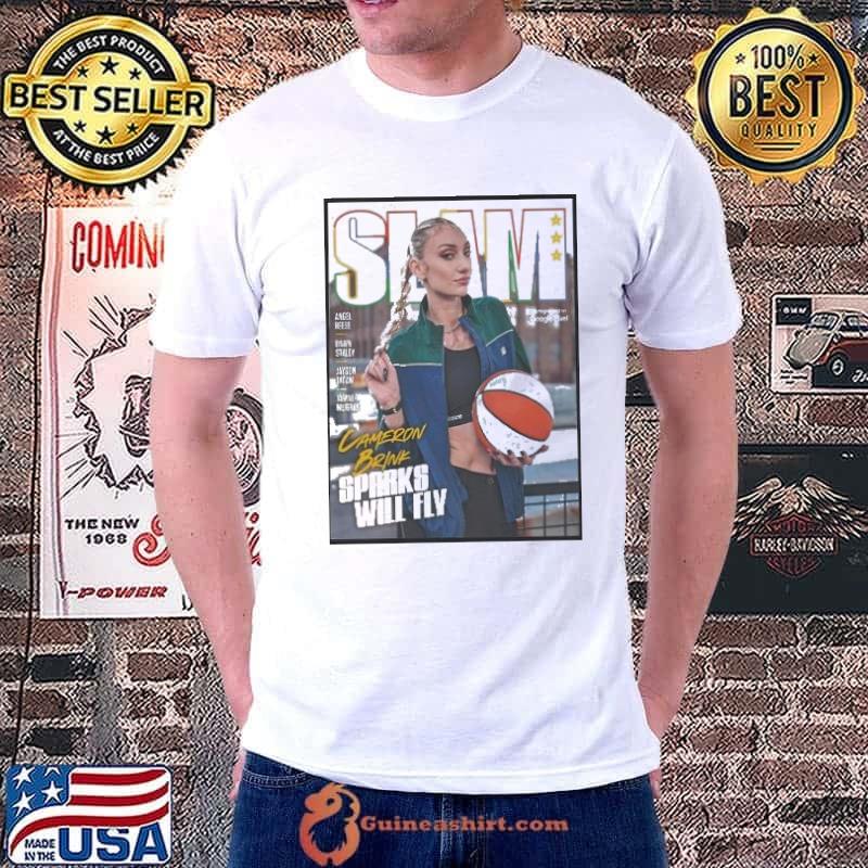 Cameron brink cover of slam cover magazine sparks will fly home decor poster 2024 s Unisex