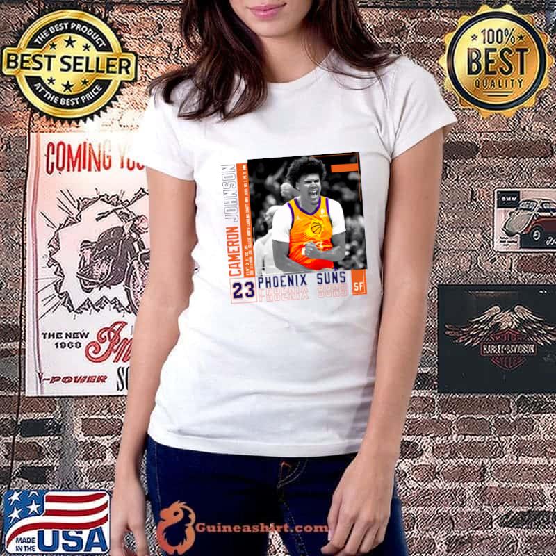 Cameron Johnson American professional basketball player Brooklyn Nets Poster T-Shirt