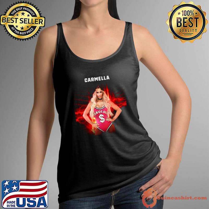 Carmella American professional wrestler dancer and model T-Shirt