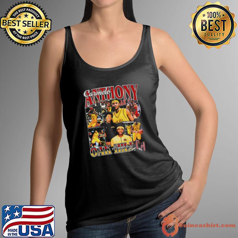 Carmelo Anthony College Vintage Bootleg T-Shirt Tank Top