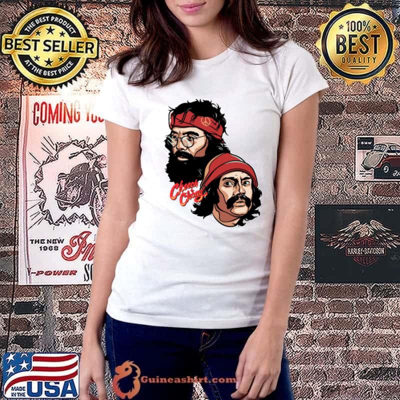 Cheech & Chong comedy duo founded in Vancouver and consisting T-Shirt