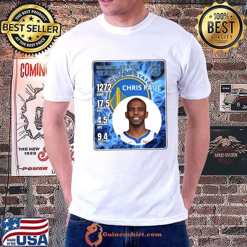 Chris Paul American professional basketball player Golden State Warriors T-Shirt