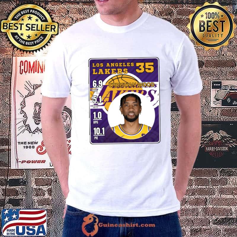 CHRISTIAN WOOD American professional basketball player Los Angeles Lakers T-Shirt