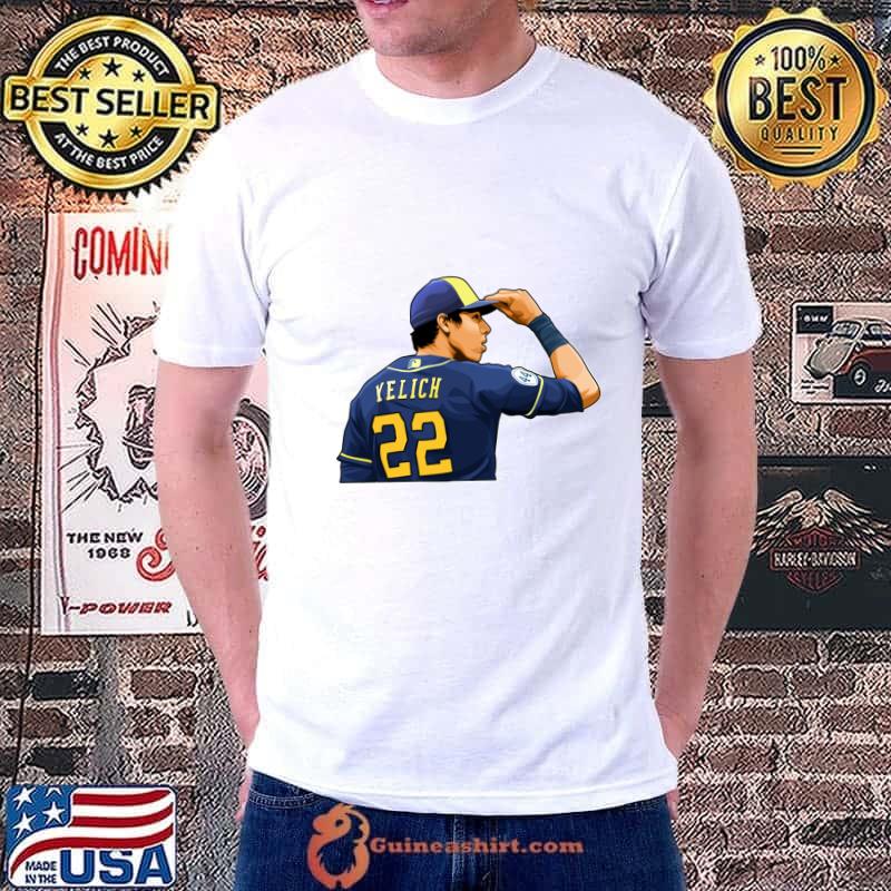Christian Yelich Prepares The Game American professional baseball left fielder Milwaukee Brewers T-Shirt