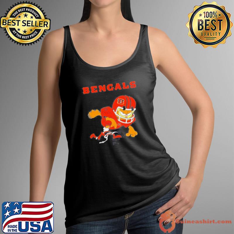 Cincinnati Bengals Garfield Cat Grumpy Football Player 2024 shirt
