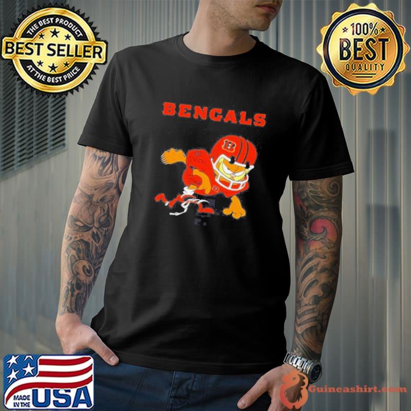 Cincinnati Bengals Garfield Cat Grumpy Football Player 2024 s Unisex