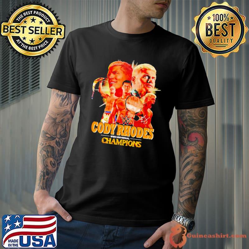 Cody Rhodes WWE Universal Champions signature shirt
