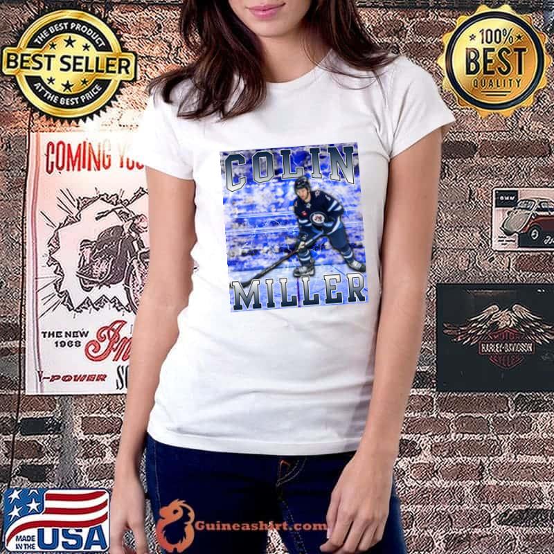 Colin Miller Canadian professional ice hockey defenceman Winnipeg Jets T-Shirt