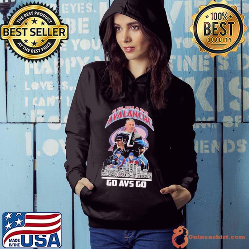 Colorado Avalanche 2024 Hockey Team Go Avs Go Skyline Shirt Hoodie