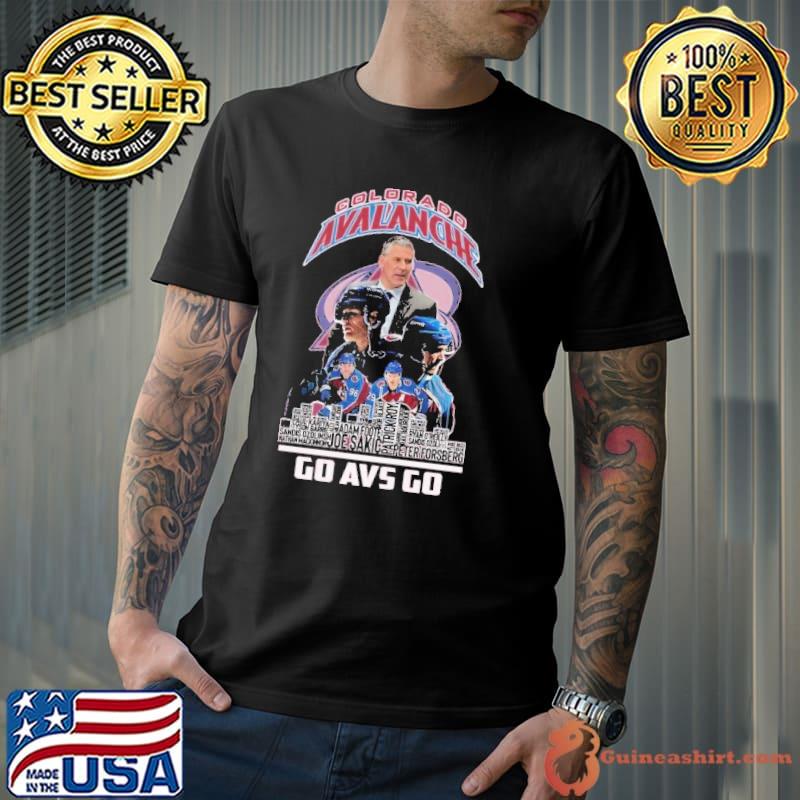Colorado Avalanche 2024 Hockey Team Go Avs Go Skyline Shirt