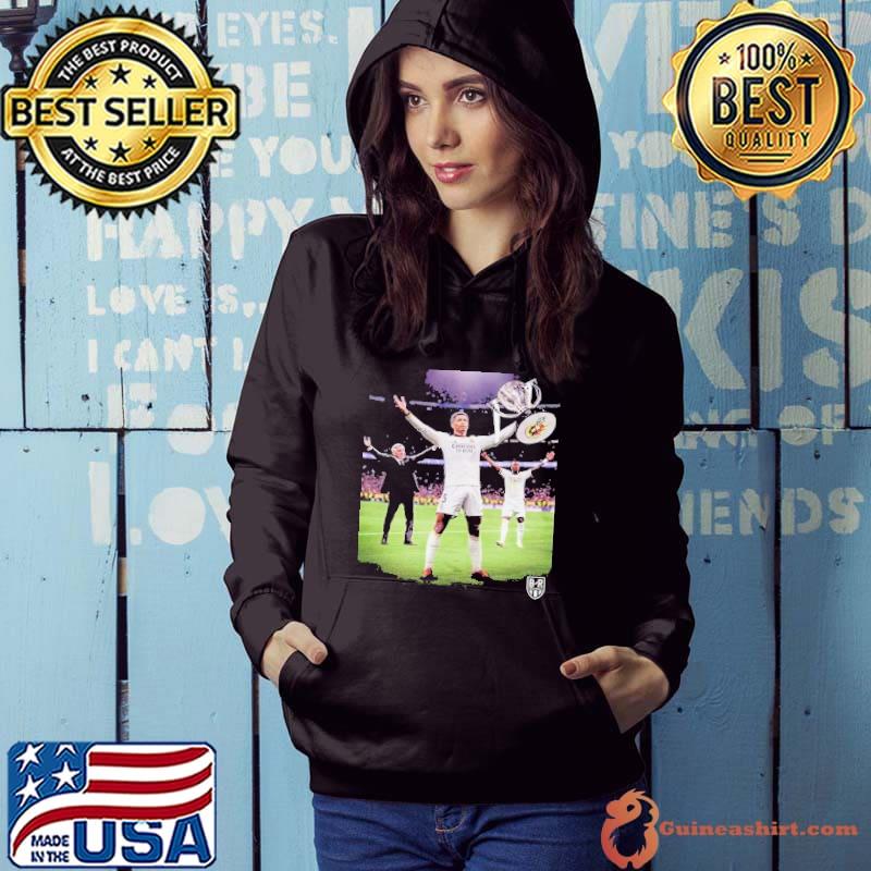 Congrats Real Madrid With Carlo Ancelotti Champions Of Spain La Liga 2024 Shirt Hoodie