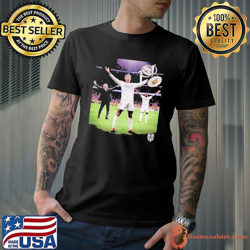 Congrats Real Madrid With Carlo Ancelotti Champions Of Spain La Liga 2024 Shirt