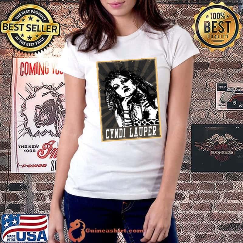 Cyndi Lauper American singer songwriter actress, and activist T-Shirt