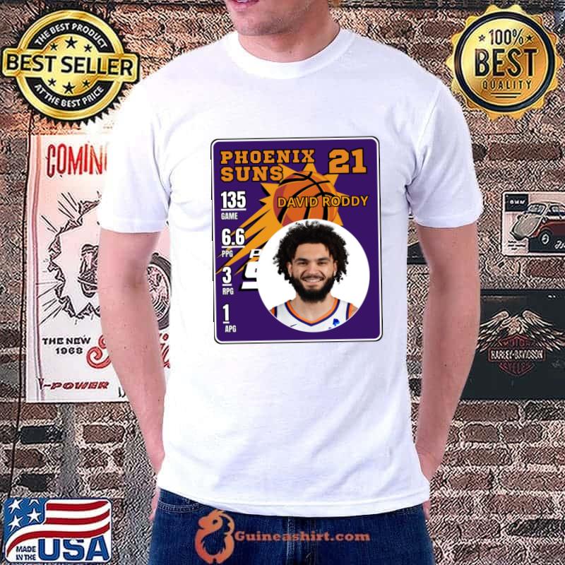 David Roddy American professional basketball player Phoenix Suns T-Shirt