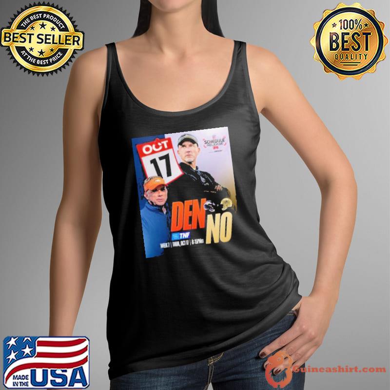 Denver Broncos Vs New Orleans Saints 2024 NFL Schedule Release shirt
