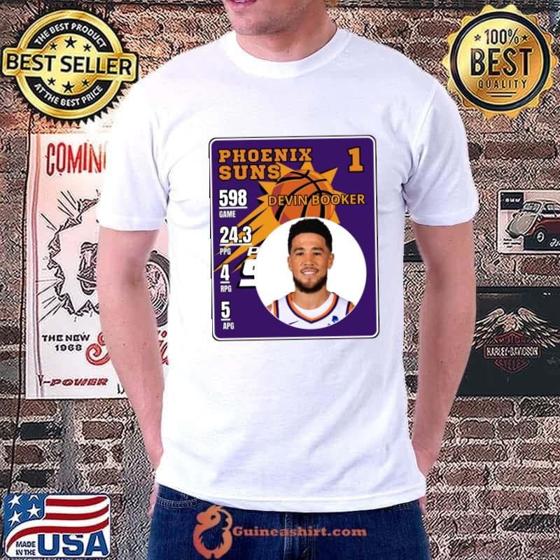 Devin Booker American professional basketball player Phoenix Suns T-Shirt