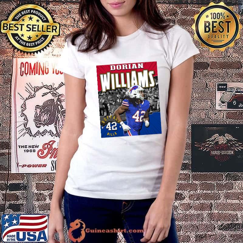 Dorian Williams American football linebacker for the Buffalo Bills T-Shirt