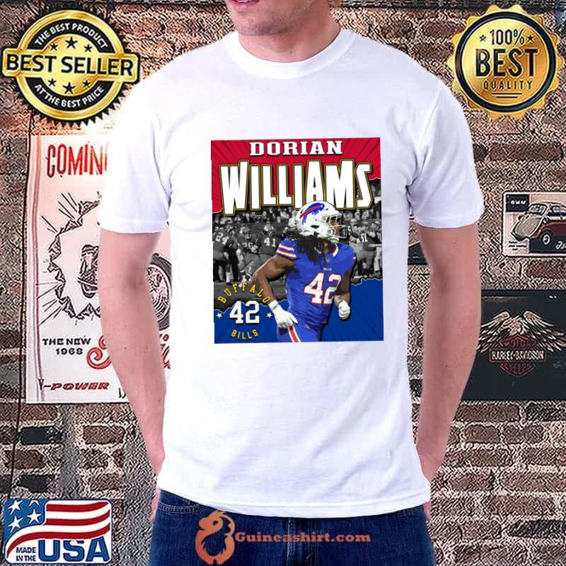 Dorian Williams American football linebacker for the Buffalo Bills T-Shirt Unisex