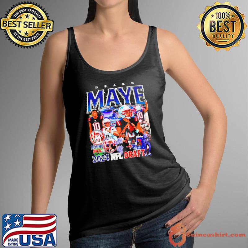 Drake Maye New England Patriots 2024 NFL Draft shirt