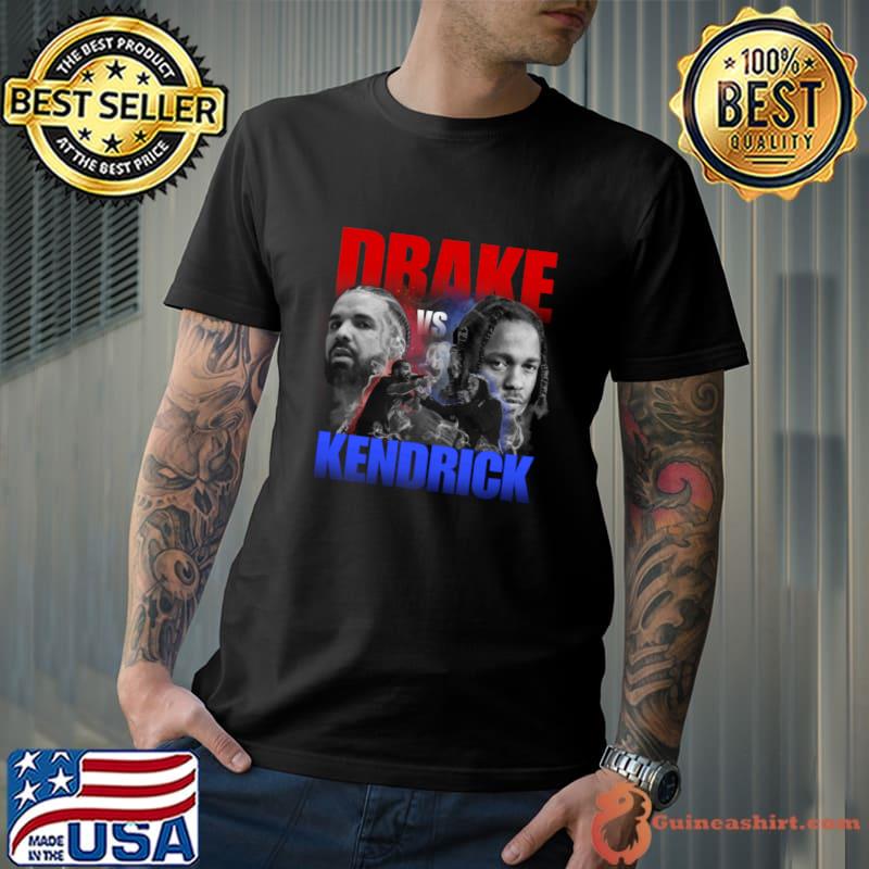 Drake vs kendrick American rapper and songwriter T-Shirt