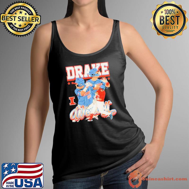 Drake Westcott Illinois Fighting Illini Player Collage shirt