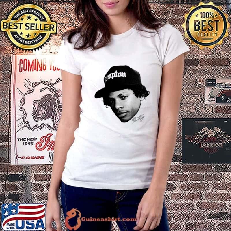 Eazy-E Big Face an American rapper who propelled West Coast rap T-Shirt Ladiestee