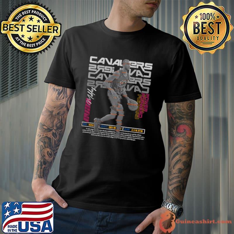 Evan Mobley Basketball Art Cavaliers T-Shirt