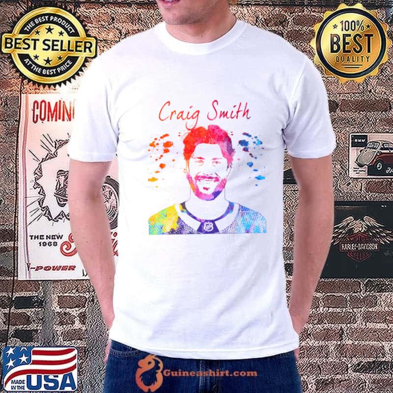 Funny craig Smith American ice hockey player currently playing for the Dallas Stars T-Shirt
