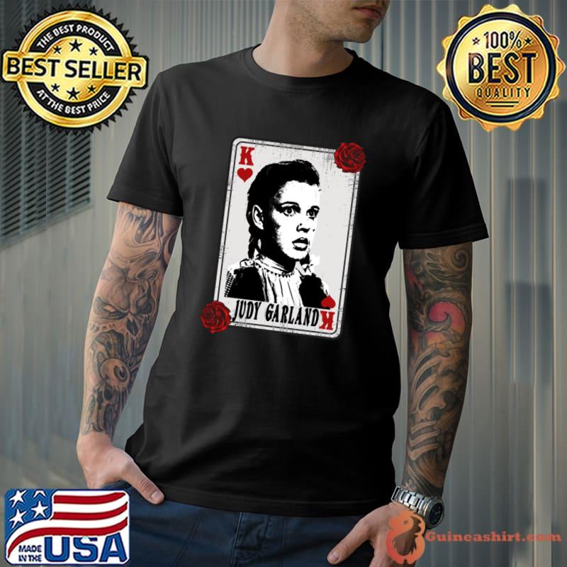 Funny vintage Card Judy Garland an American actress and singer T-Shirt Unisex