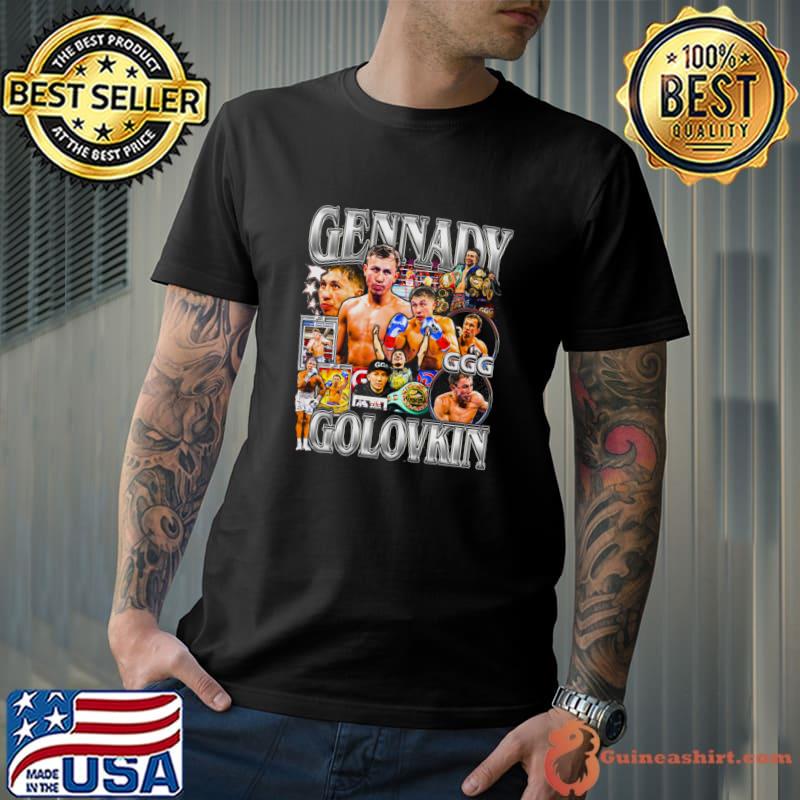 Gennady Golovkin Vintage Bootleg Kazakhstani professional boxer T-Shirt