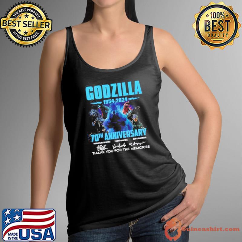 Godzilla 1954 – 2024 70th Anniversary Thank You For The Memories Shirt