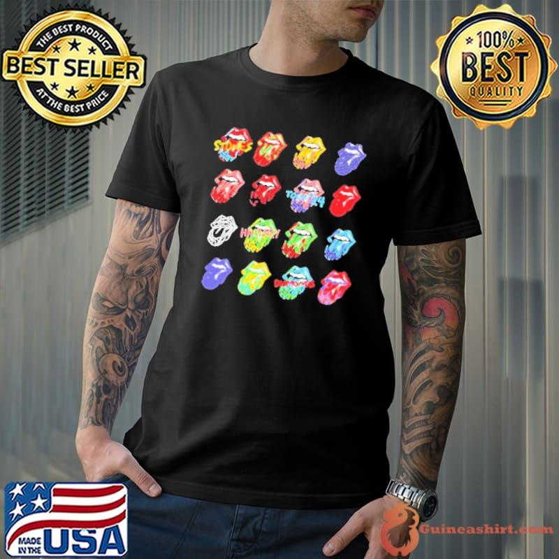 Hackney Diamonds Tour Diamond Tongues shirt