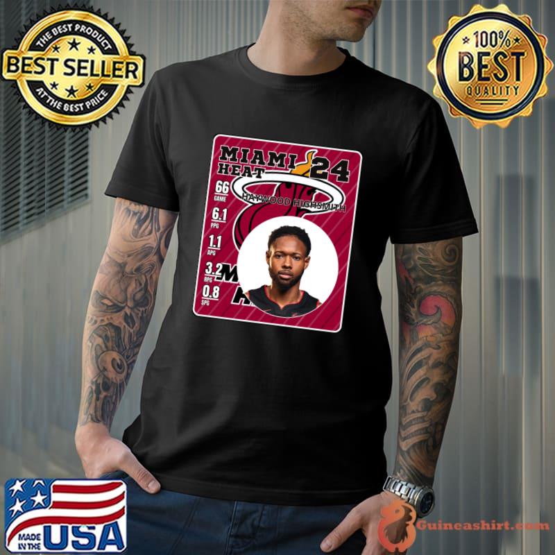 Haywood Highsmith American professional basketball player Miami Heat T-Shirt