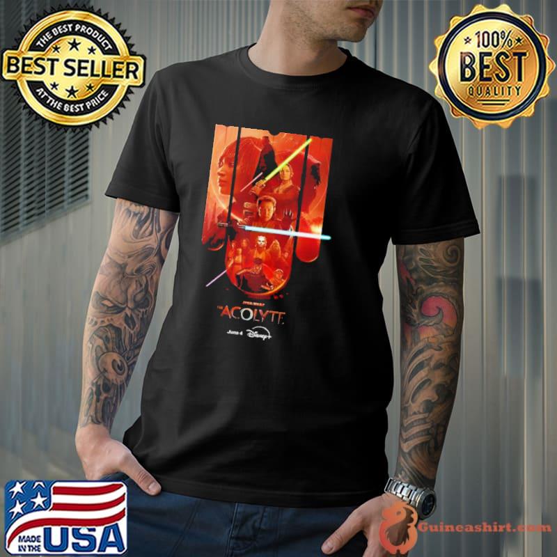 Incredible Poster For Star Wars The Acolyte Releasing June 4 On Disney Shirt