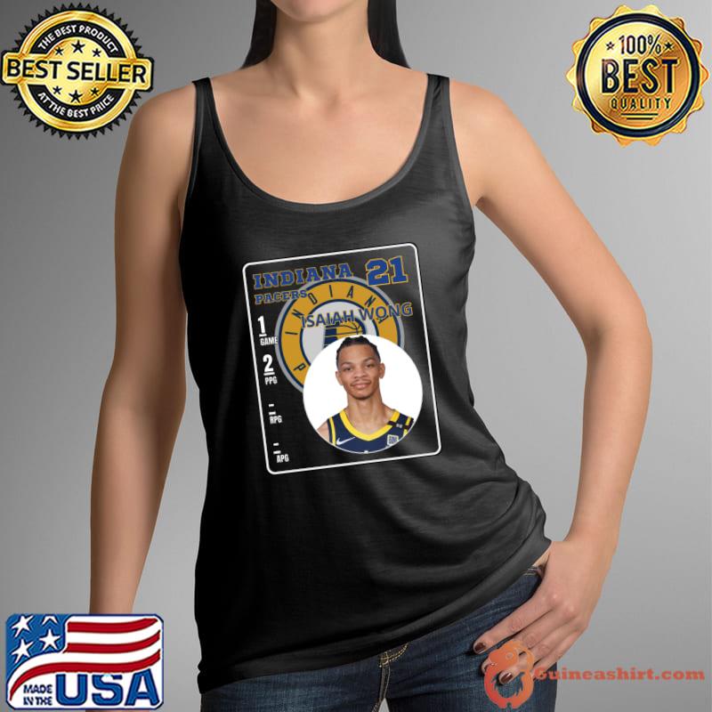 Isaiah Wong American professional basketball player for the Indiana Pacers T-Shirt