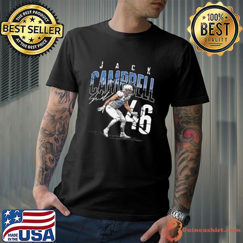 Jack Campbell American football linebacker Detroit Player Name T-Shirt