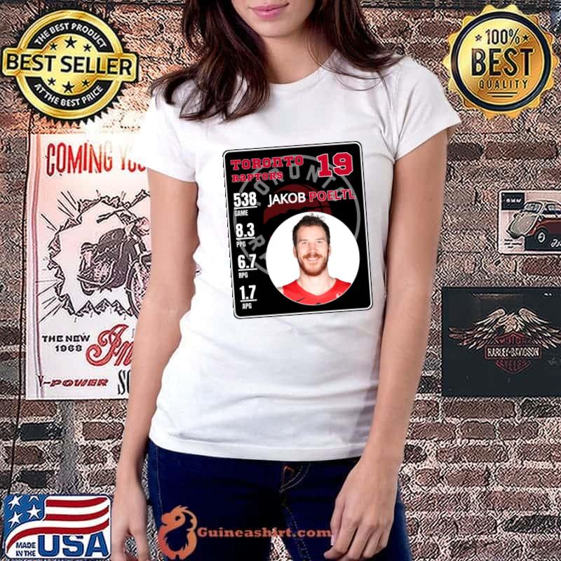Jakob Poeltl Austrian professional basketball player for Toronto Raptors T-Shirt