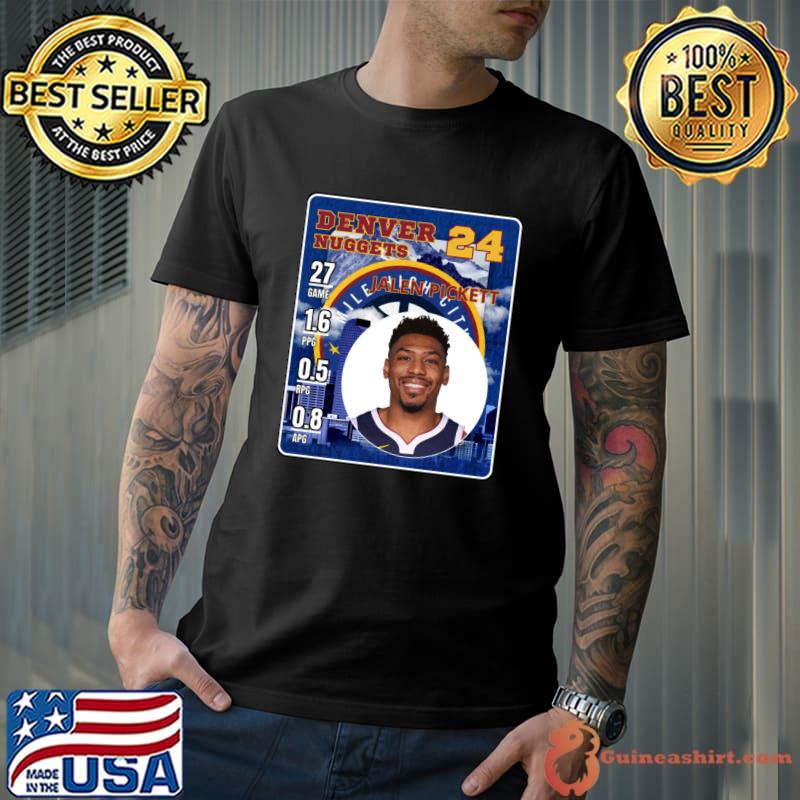 Jalen Pickett American professional basketball player for the Denver Nuggets T-Shirt Unisex