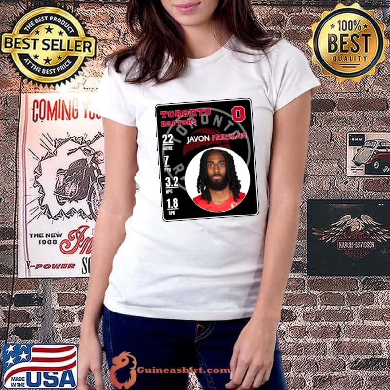 Javon Freeman American professional basketball player for Toronto Raptors T-Shirt