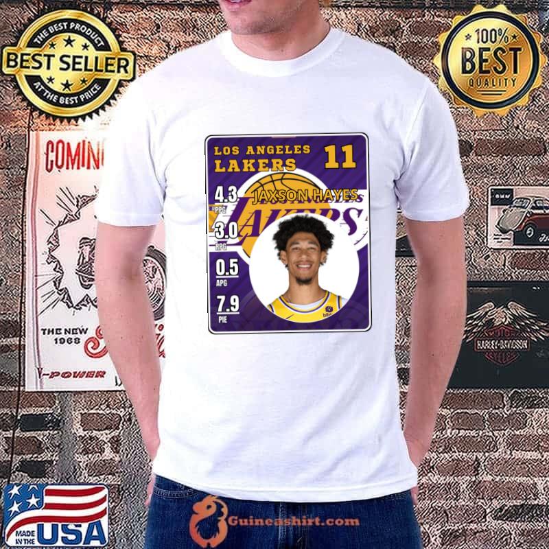 JAXSON HAYES American professional basketball player Los Angeles Lakers T-Shirt